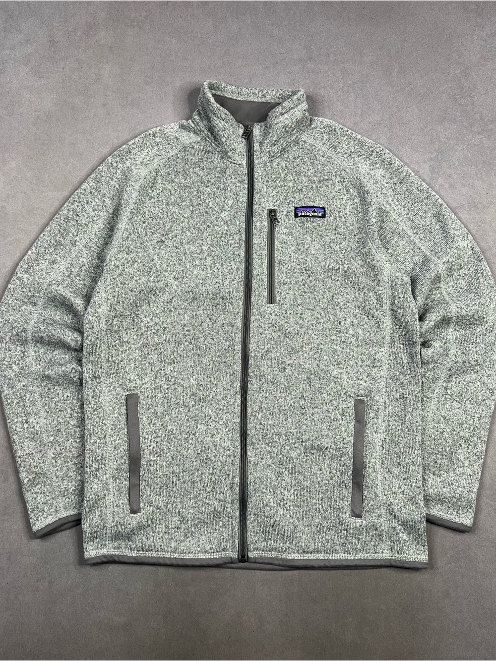 Patagonia Men's Better Sweater Full-Zip Jacket Gray Medium